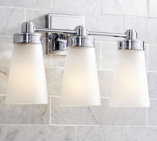 Pottery Barn Pearson Triple Sconce Bath Lighting Contract Grade -
