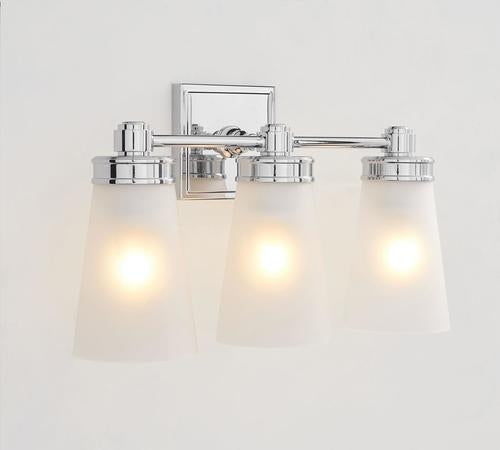 Pottery Barn Pearson Triple Sconce Bath Lighting Contract Grade -