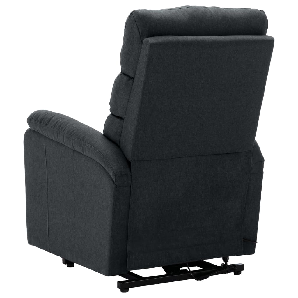 vidaXL Recliner Electric Power Lift Recliner Chair for Home Theater Fabric-4