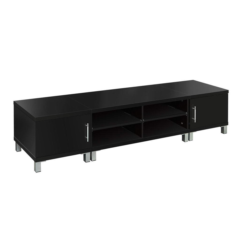 NNEDSZ Entertainment Unit with Cabinets - Black-0