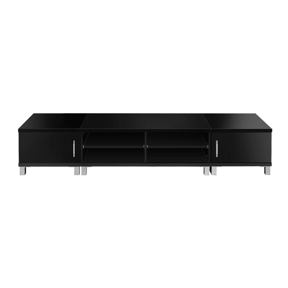 NNEDSZ Entertainment Unit with Cabinets - Black-2