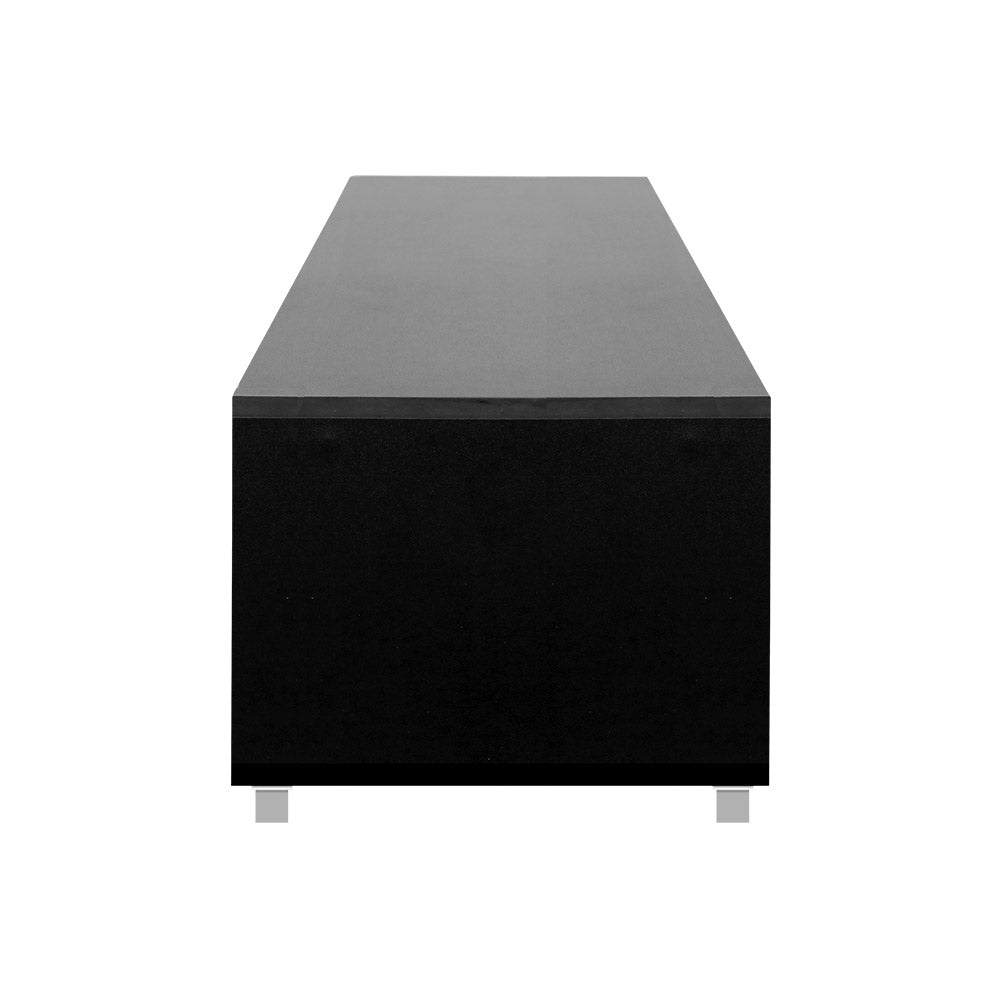 NNEDSZ Entertainment Unit with Cabinets - Black-3