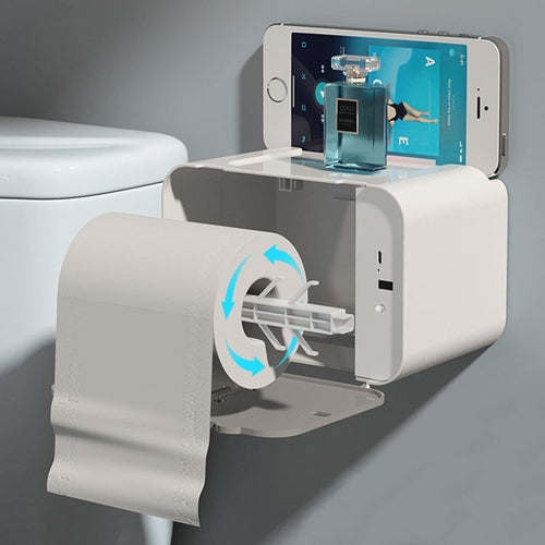 Intelligent Induction Paper Rack Bathroom Automatic Induction Output