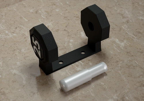 Dumbbell Toilet Paper Holder – Gym-Inspired Bathroom Decor for Fitness